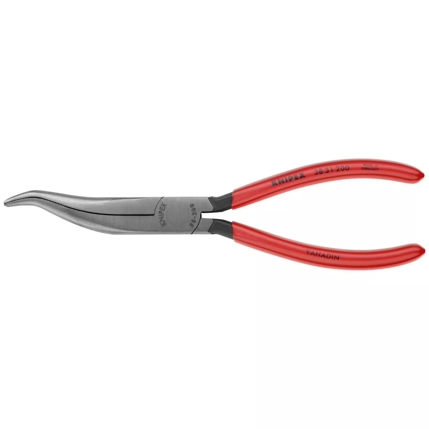 Knipex 38 31 200 Long Nose Pliers without Cutter-S Shape