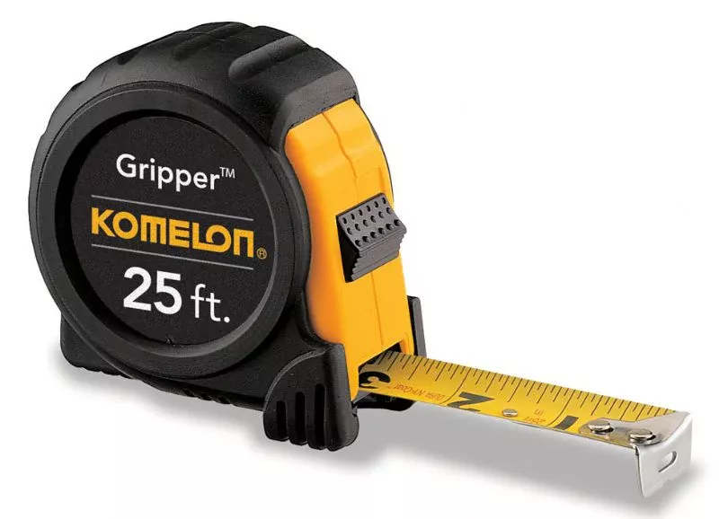 Komelon 25' x 1" Gripper - Black Case