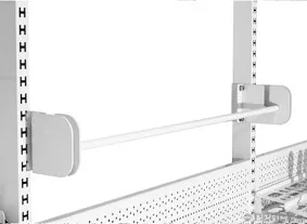 LCD Holder VESA 50/75/100 (compatible with suspension rail), Suspension Rail not included
