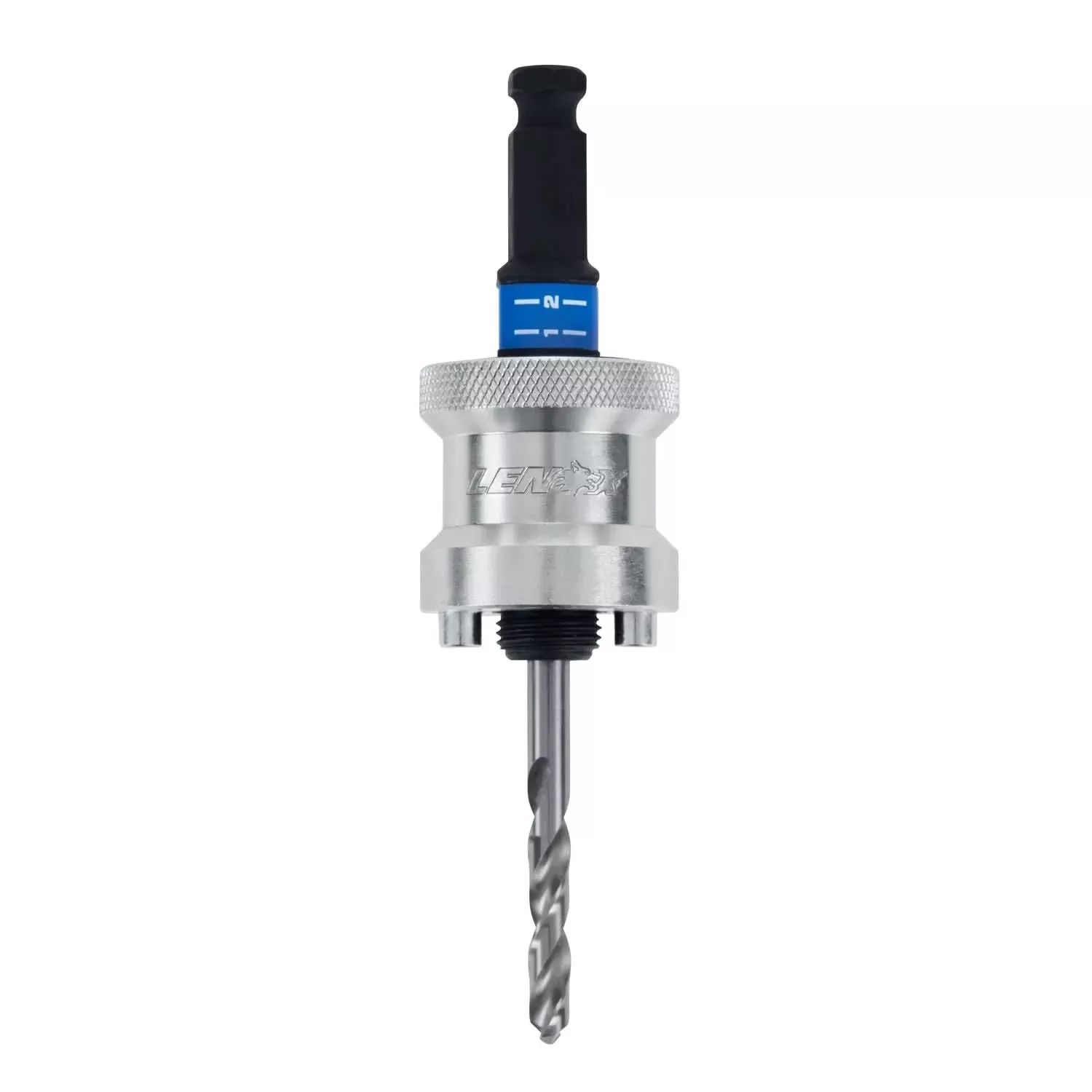Lenox LXAH9912PBM 1-1/4 in. - 6 in. SNAP BACK Quick Change Hole Saw Arbor, 1/2 in. Shank