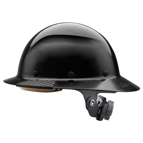 Lift DAX Fiber Resin Full Brim Hard Hat (Black) HDF-15KG