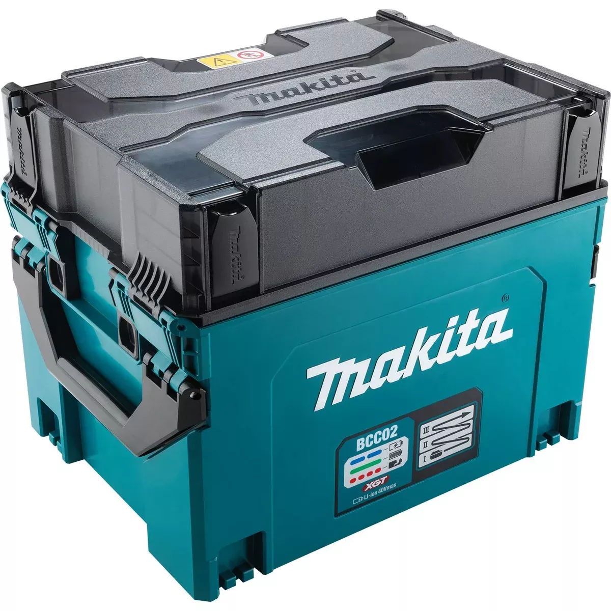 Makita BCC02 40V max XGT 12 Port Charging Case