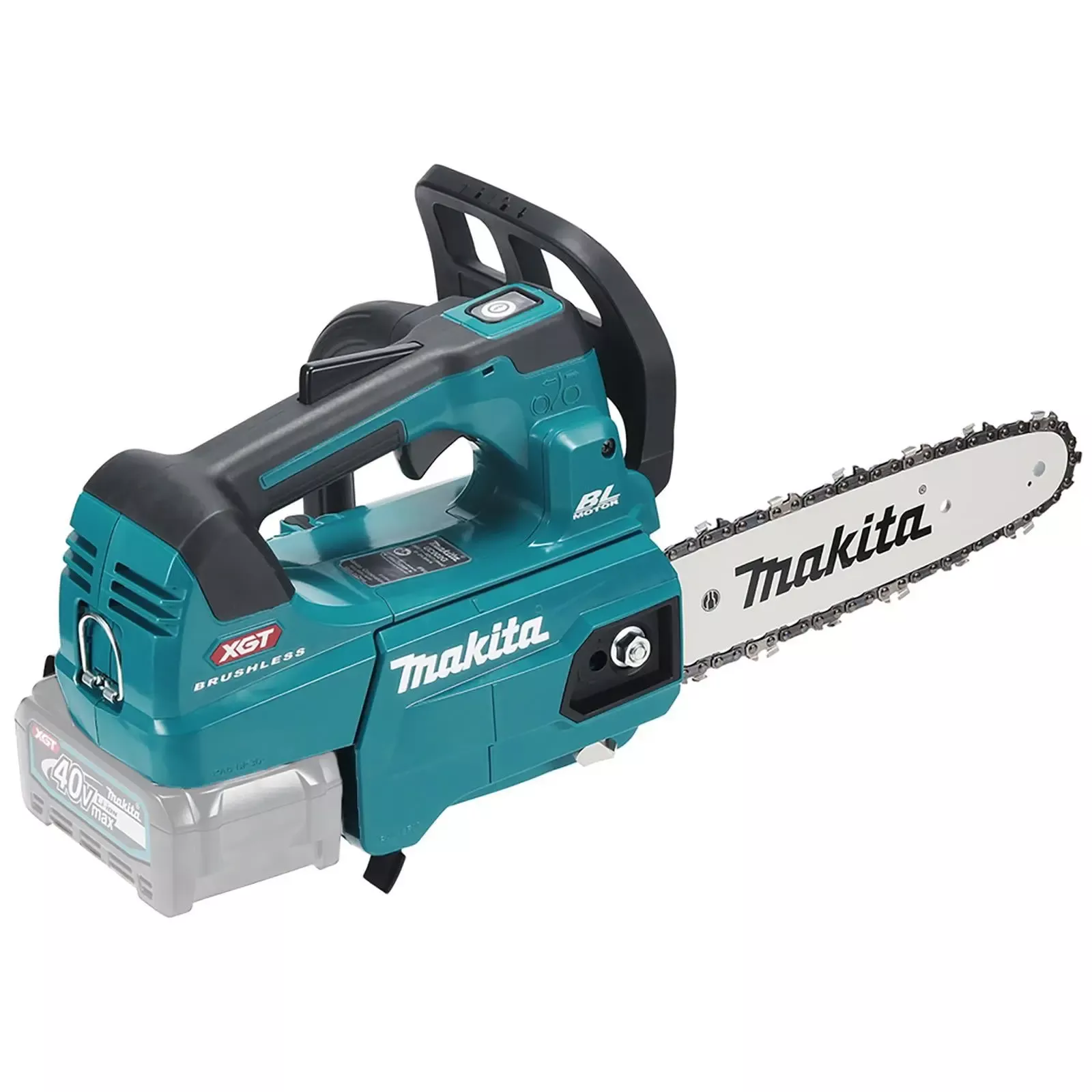 Makita Chainsaw 25cm 10" 40V XGT Brushless Cordless Top Handle Garden Tree Cutting Pruning Bare Unit Body Only UC006GZ