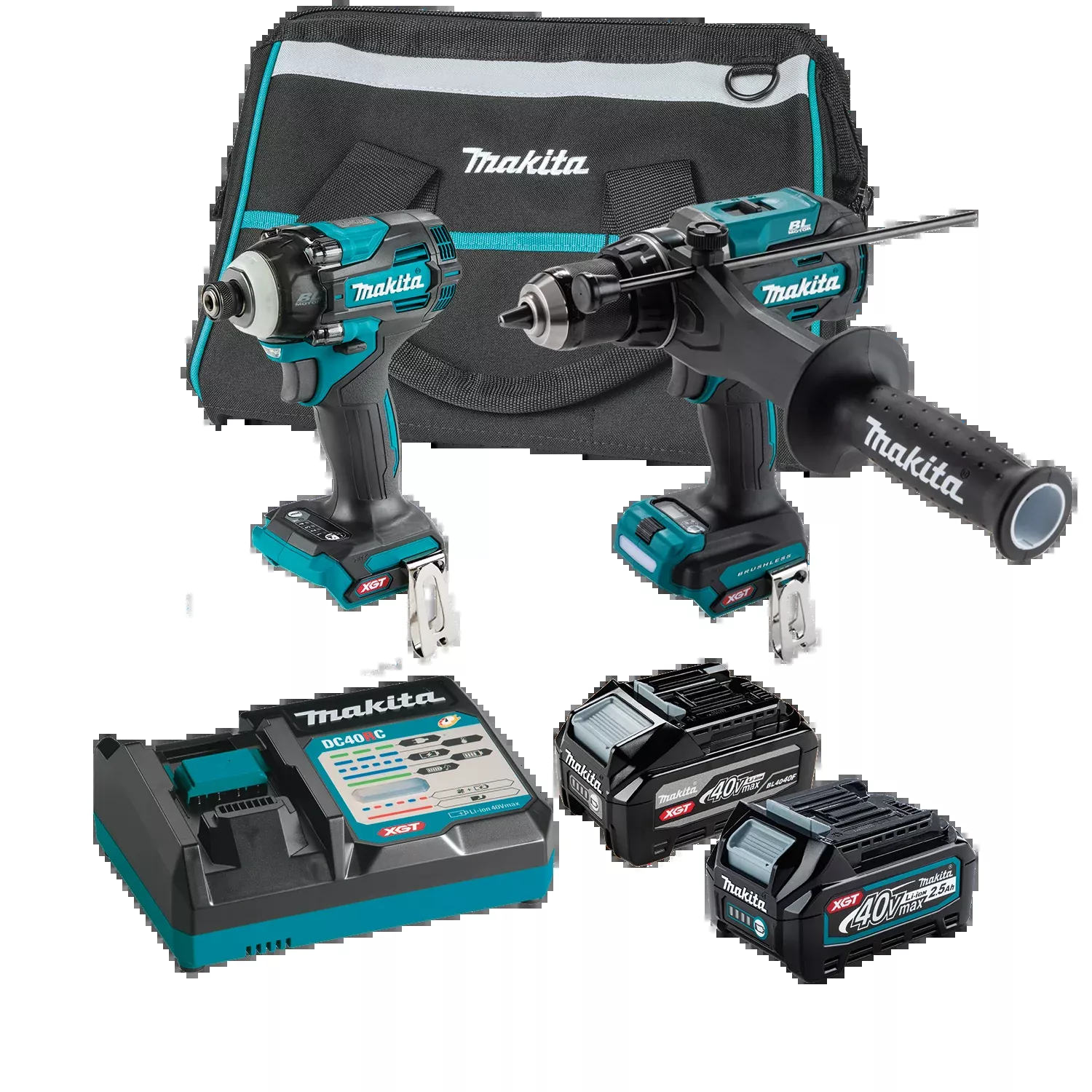 Makita GT202SU1D1 40V max XGT 2-Pc. Combo Kit