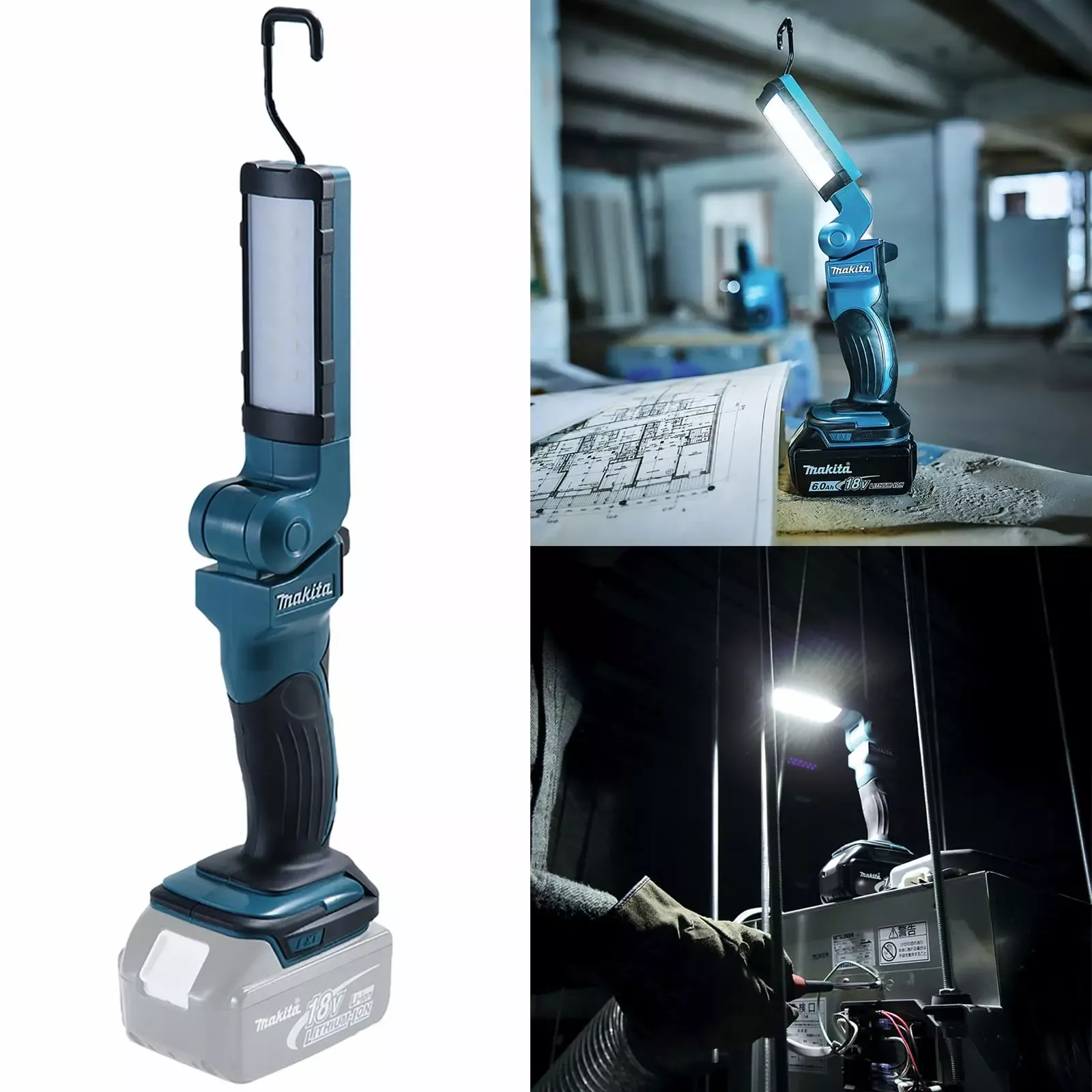 Makita LED Flashlight Torch 18V LXT Cordless 240 Lumens DML801 Body Only