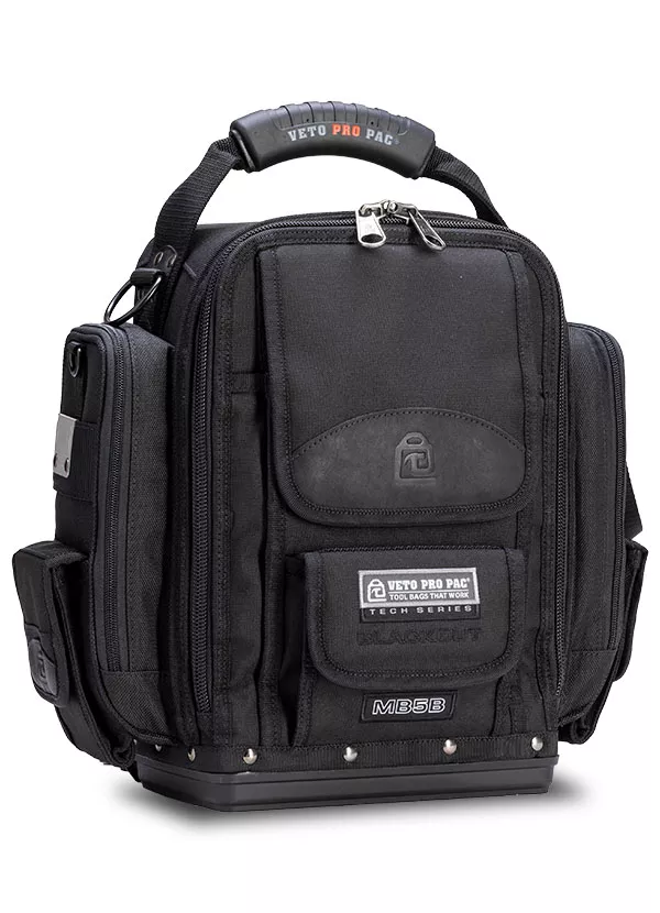 MB5B BlackoutLarge Meter Bag Tool Packpack