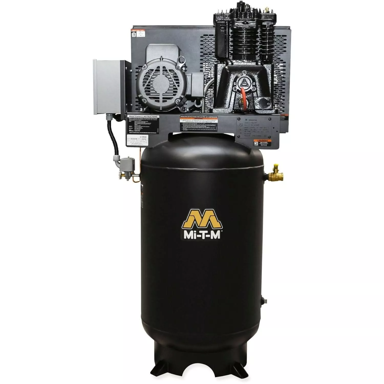Mi-T-M ACS-23175-80V 80-Gallon Two Stage Electric Air Compressor