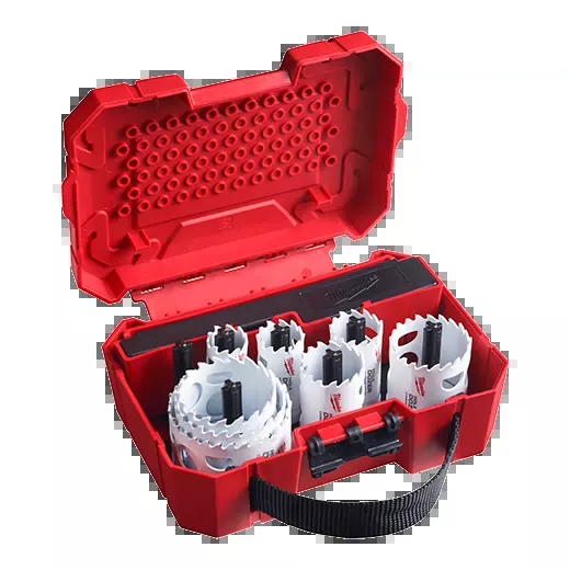 Milwaukee 12 PC HOLE DOZER™ with Carbide Teeth Hole Saw Kit