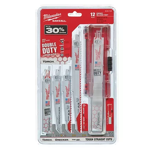 Milwaukee 12PC Demolition SAWZALL Blade Set