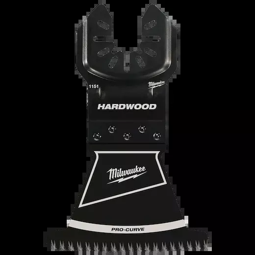 Milwaukee 2-1/2" OPEN-LOK HCS Japanese Tooth PRO-CURVE Hardwood Multi-Tool Blade