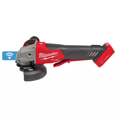 Milwaukee 2882-20 M18 FUEL 4-1/2" / 5" Braking Grinder w/ ONE-KEY Paddle Switch, No-Lock