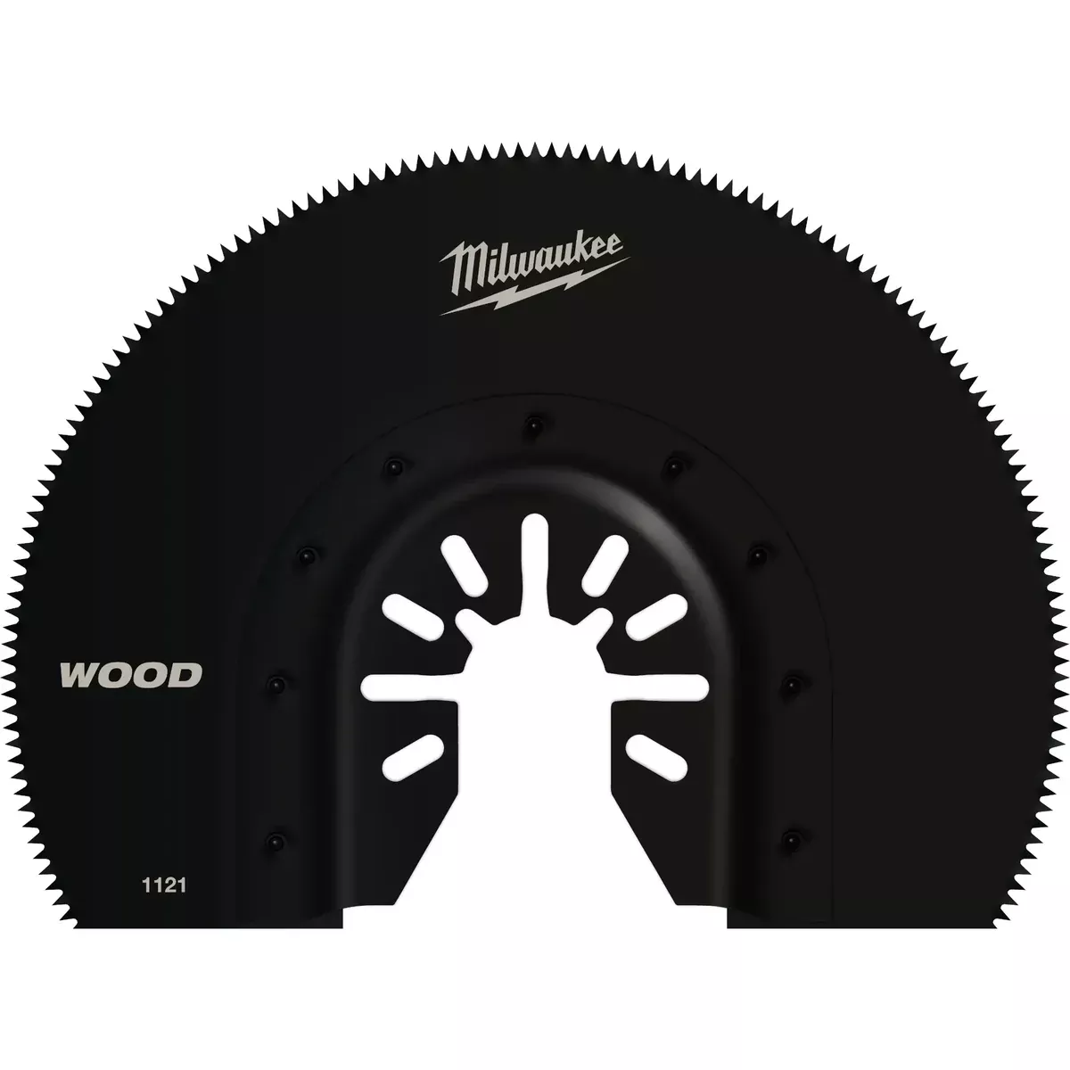 Milwaukee 3-1/2” Segmented High Carbon Steel Wood Universal Fit Oscillating Multi-Tool Blade (1 PK)