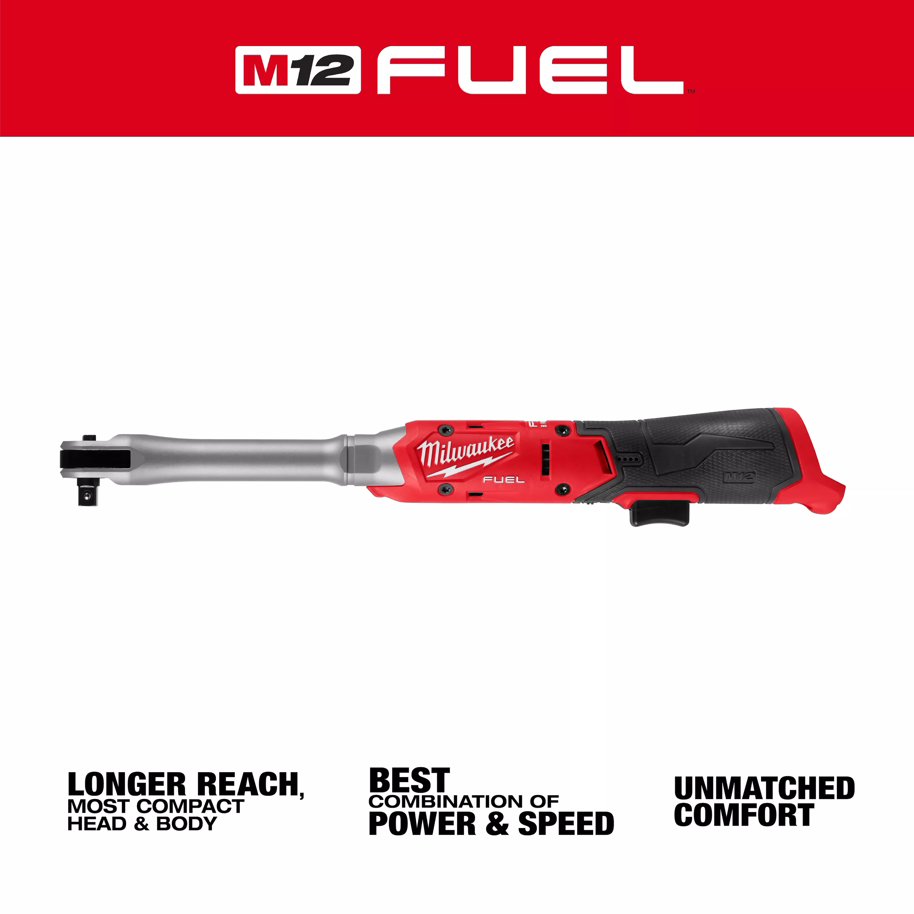 Milwaukee 3059-20 M12 FUEL 3/8" EXTENDED REACH RATCHET BT