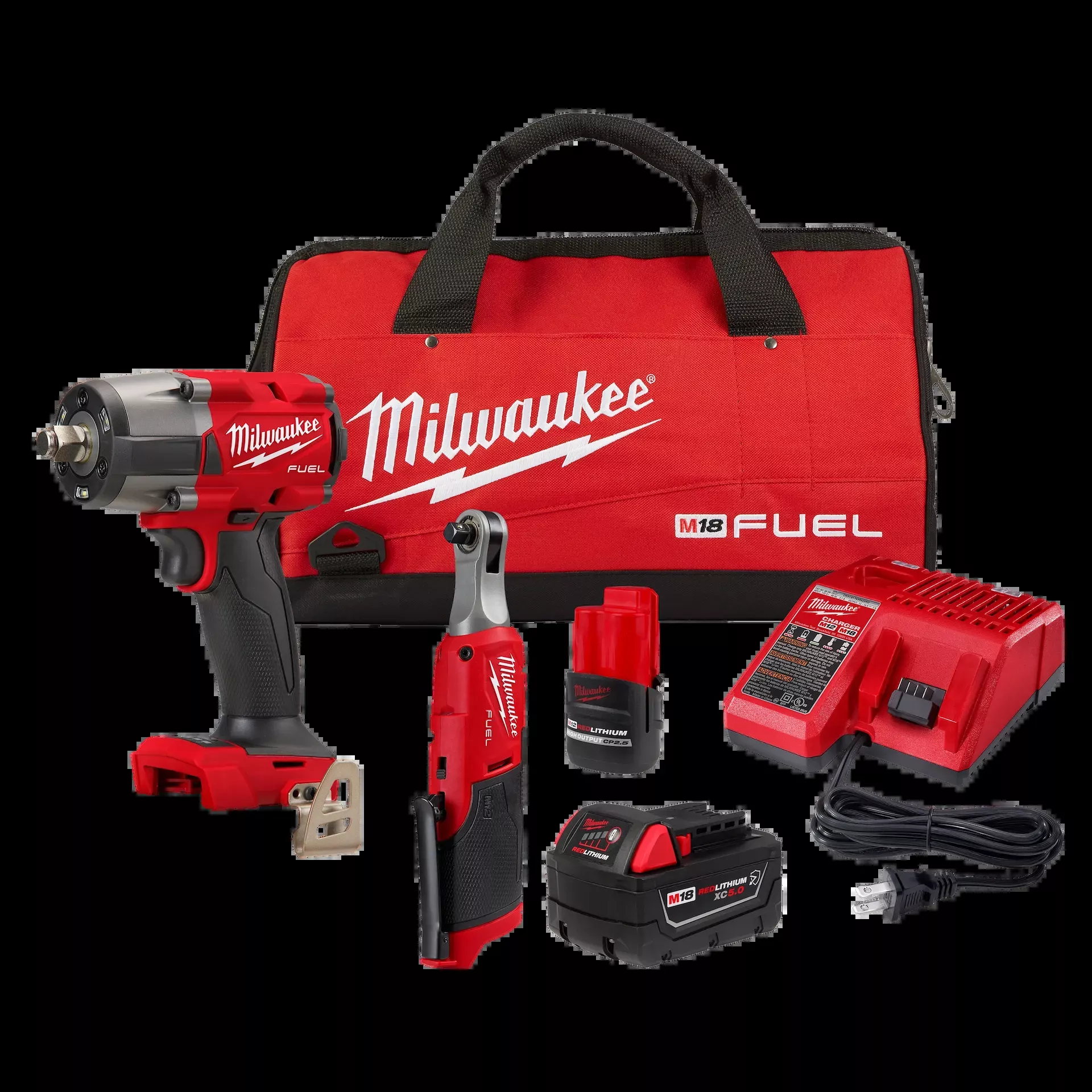 Milwaukee 3890-22 M18 FUEL & M12 FUEL 2-Tool Combo Kit