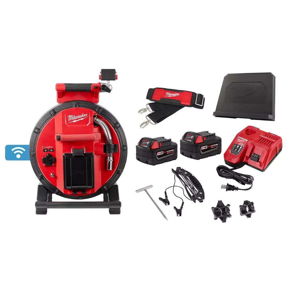Milwaukee 3972-22 M18 100 Flexible Modular Pipeline Inspection System