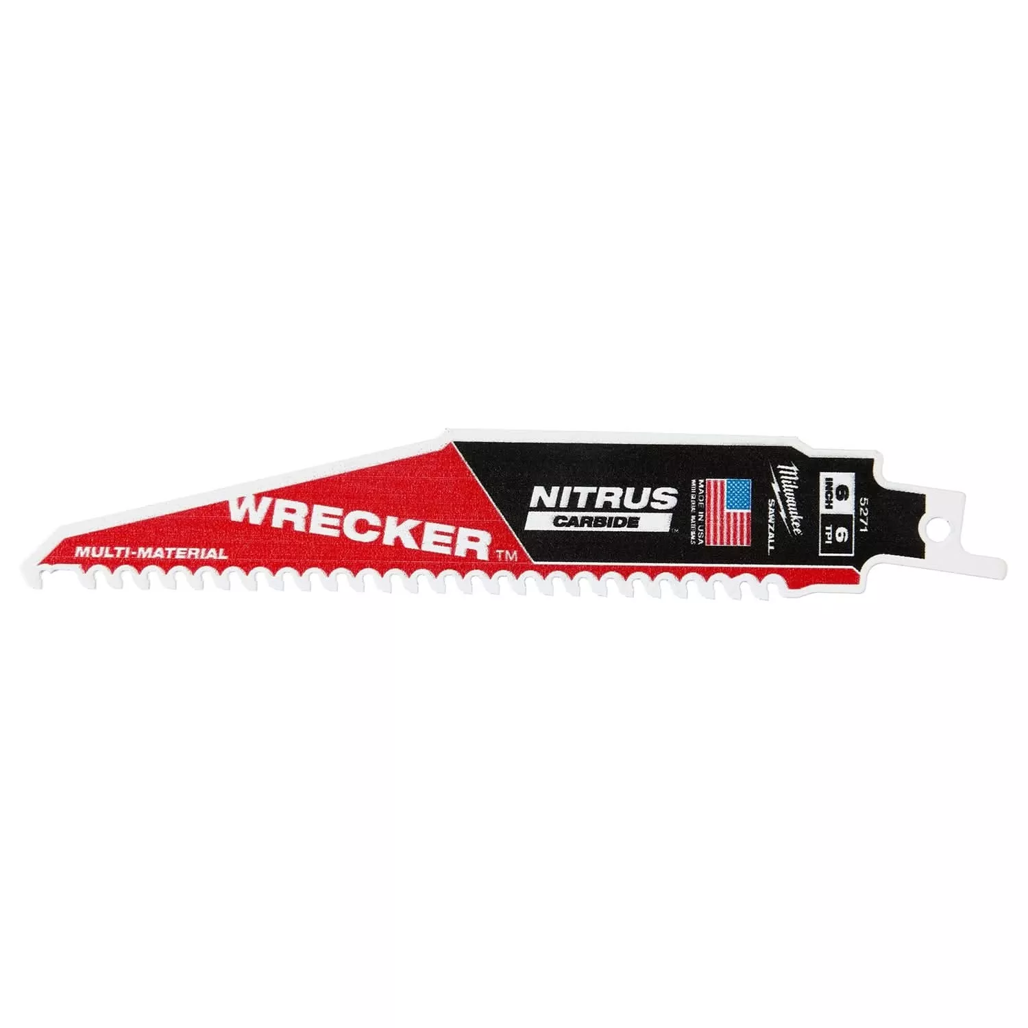 Milwaukee 48-00-5371 6" The WRECKER with NITRUS CARBIDE 3PK