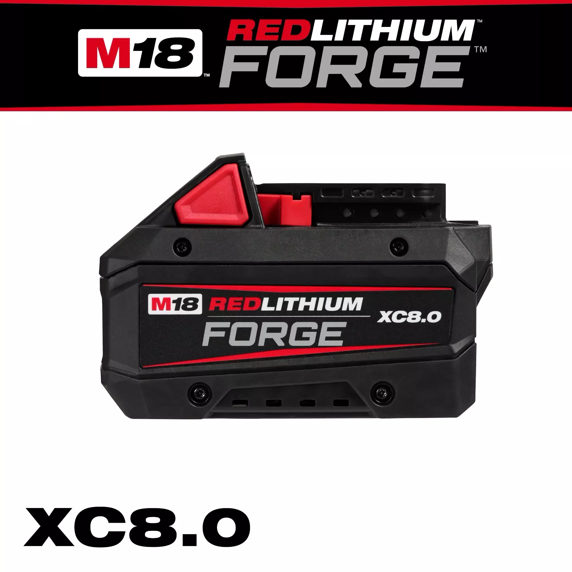 Milwaukee 48-11-1883M18™ REDLITHIUM™ FORGE™ XC8.0 Battery (10 Pk)