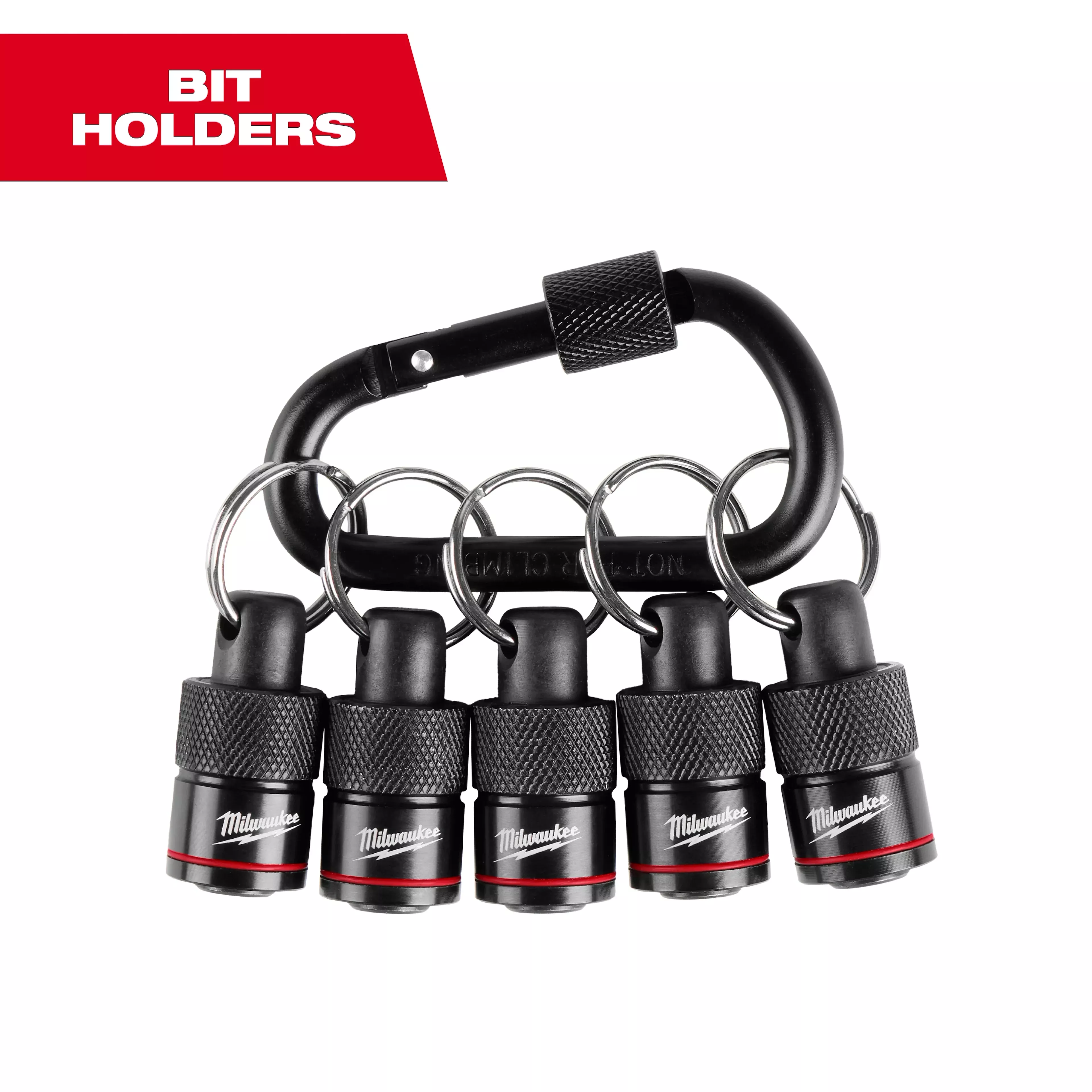 Milwaukee 48-32-4537 5PC Bit Holder with Carabiner
