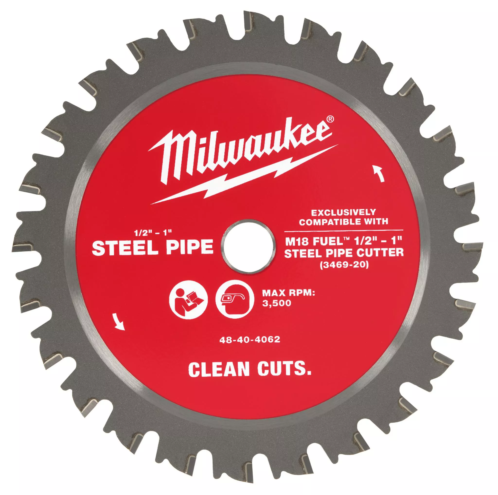 Milwaukee 48-40-4062 1/2  1 Steel Pipe Cutting Blade