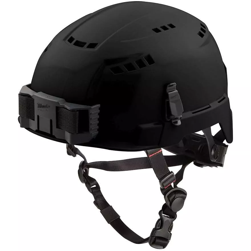 Milwaukee 48-73-1310 Black Vented Safety Helmet - Type 2, Class C