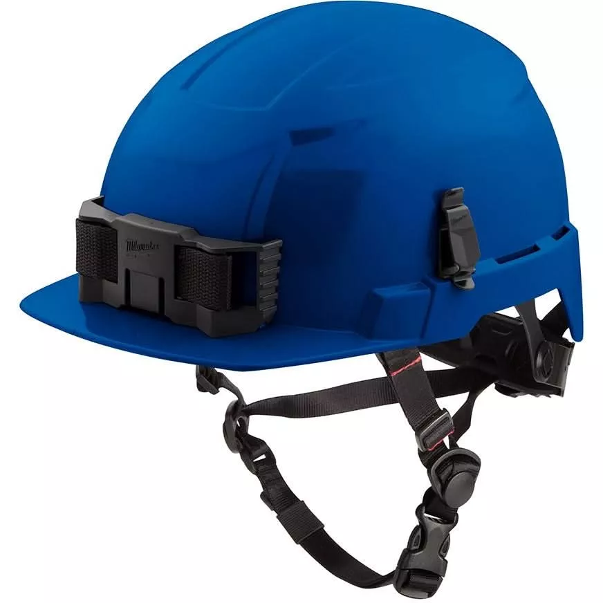 Milwaukee 48-73-1325 Blue Front Brim Safety Helmet - Type 2, Class E