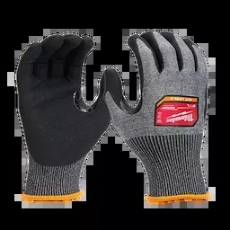 Milwaukee 48-73-7020 Cut Level 8 High-Dexterity Nitrile Dipped Gloves - 6 Pack