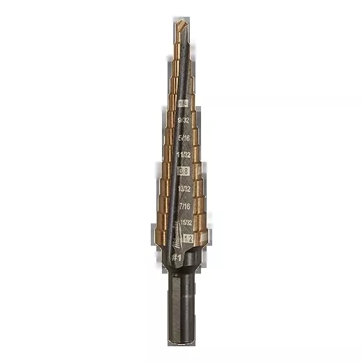 Milwaukee 48-89-9284 Milwaukee Cobalt Step Drill Bit #4 (3/16"-7/8")