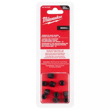 Milwaukee 49-16-0102 Jobsite Earbuds Foam Ear Tip Kit - S