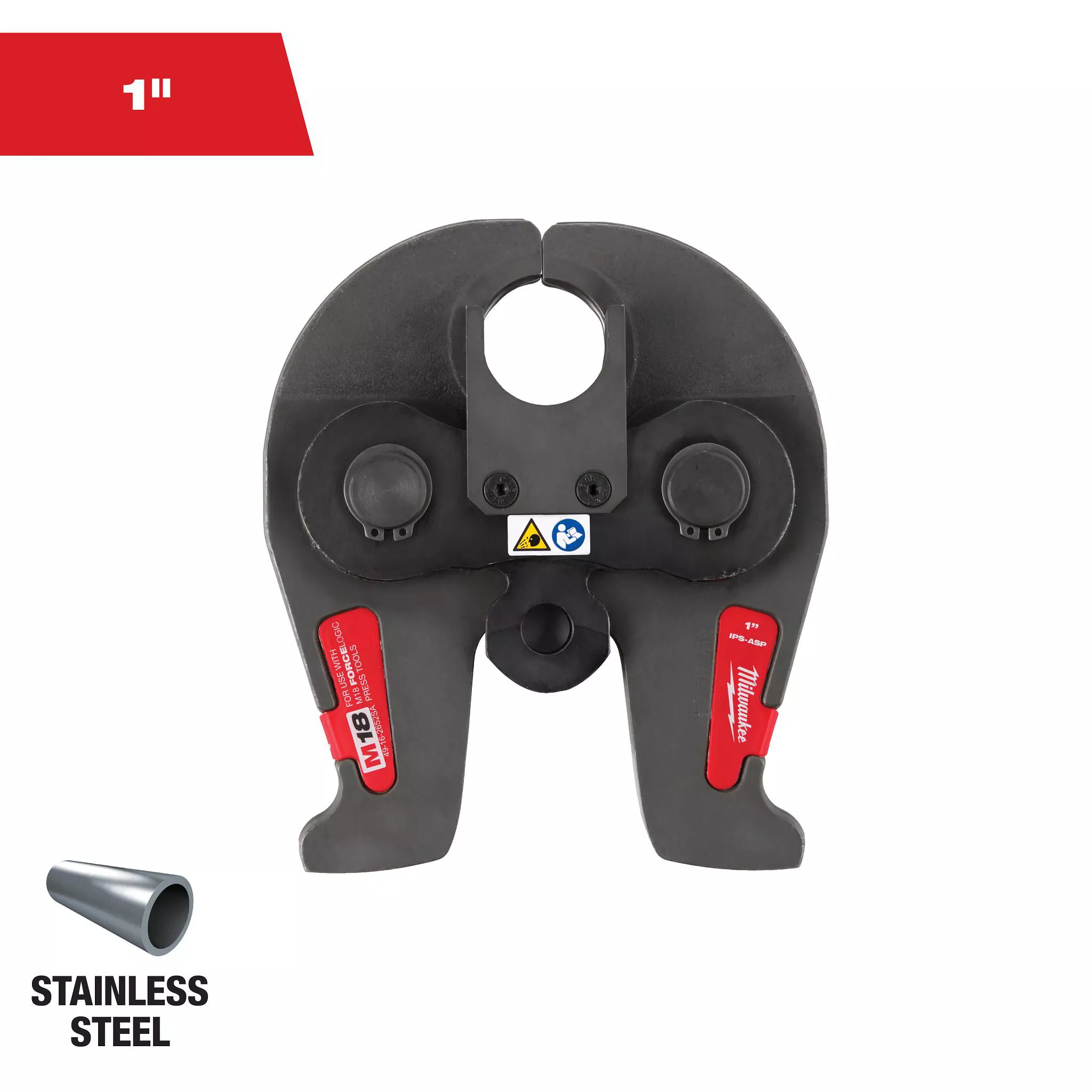 Milwaukee 49-16-2652SA 1" IPS-ASP Press Jaw for M18 FORCE LOGIC Long Throw Press Tool