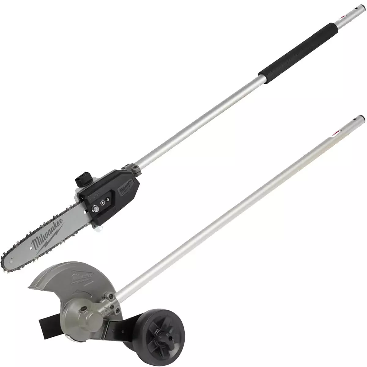 Milwaukee 49-16-2720 M18 FUEL QUIK-LOK 10" Pole Saw Attachment and QUIK-LOK Edger Attachment