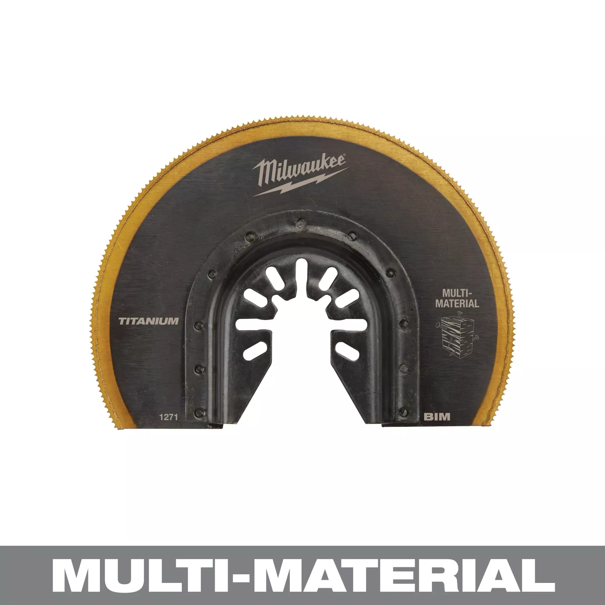Milwaukee 49-25-1271 Milwaukee OPEN-LOK 3-1/2" TITANIUM ENHANCED BI-METAL SEGMENTED BLADE 1PK