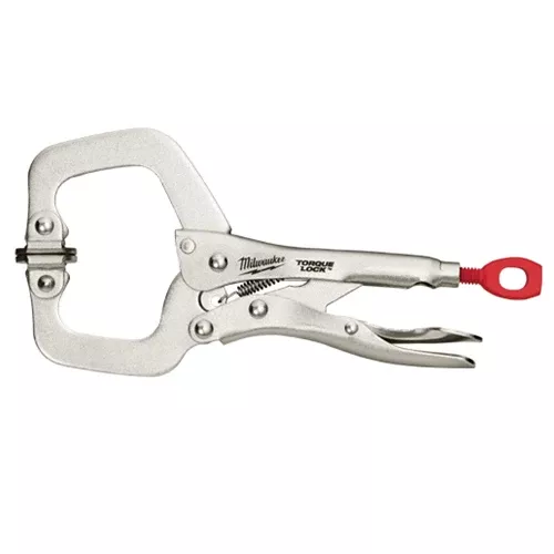Milwaukee 6" Locking C-Clamp Swivel Jaws 48-22-3522