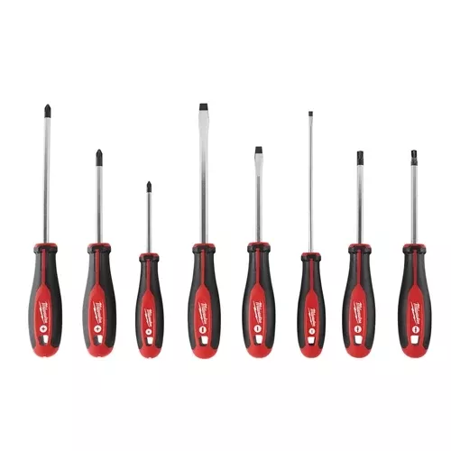 Milwaukee 8 Piece General Purpose Screwdriver Set 48-22-2708