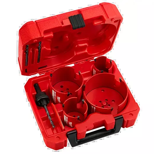 Milwaukee 8PC BIG HAWG™ with Carbide Teeth Kit