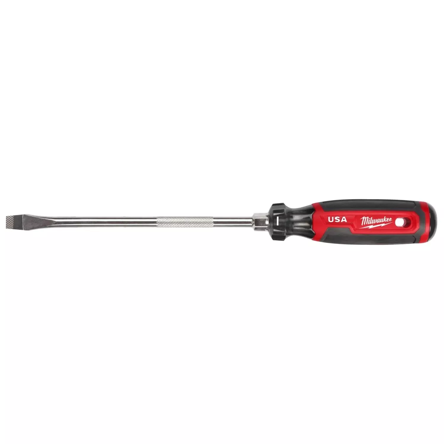 Milwaukee MT209 3/8" Slotted 8" Cushion Grip Screwdriver (Made in the USA)