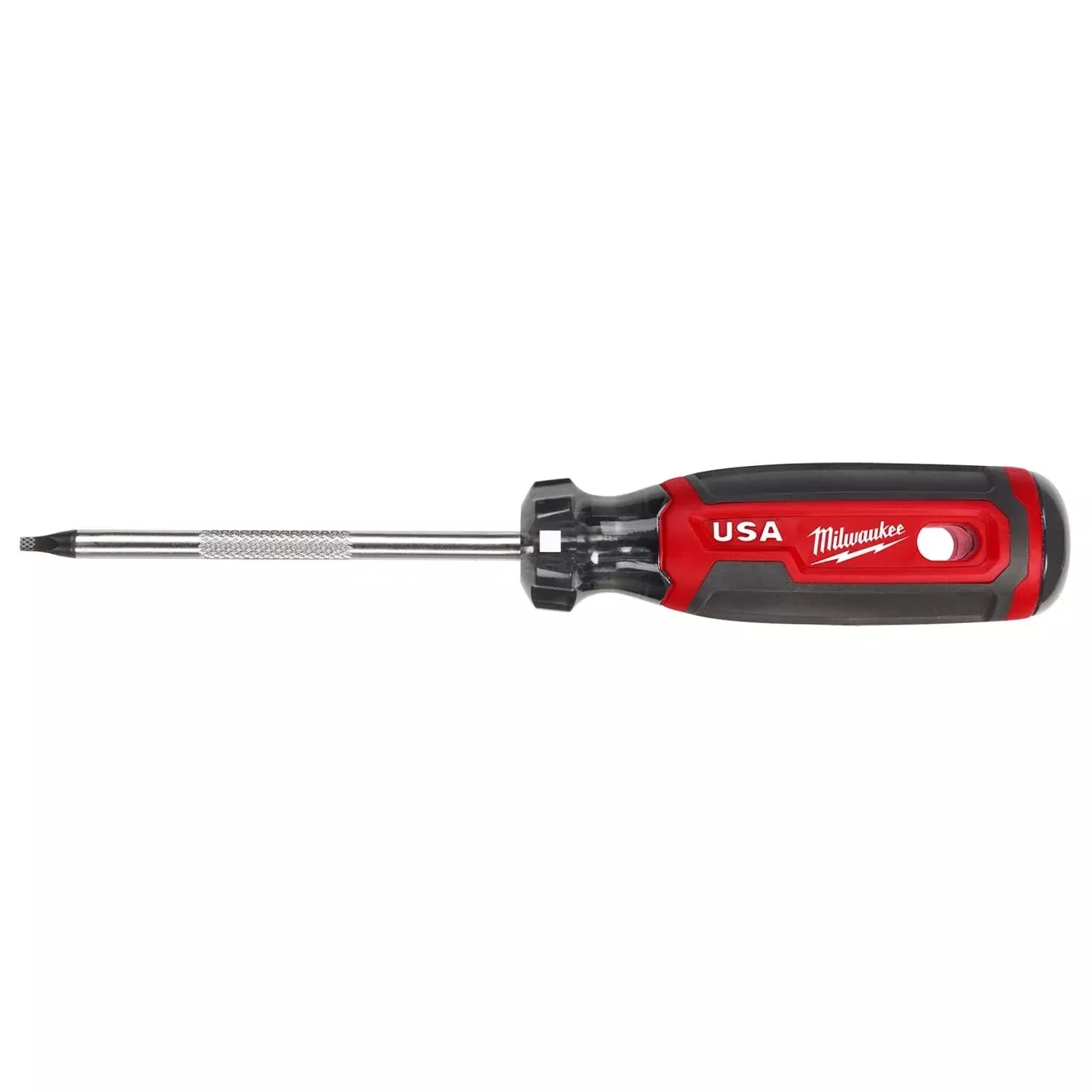 Milwaukee MT218 #2 Square 4" Cushion Grip Screwdriver (Made in the USA)