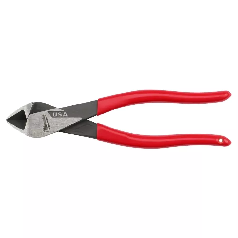 Milwaukee MT508 8" Diagonal Dipped Grip Cutting Pliers (Made in the USA)