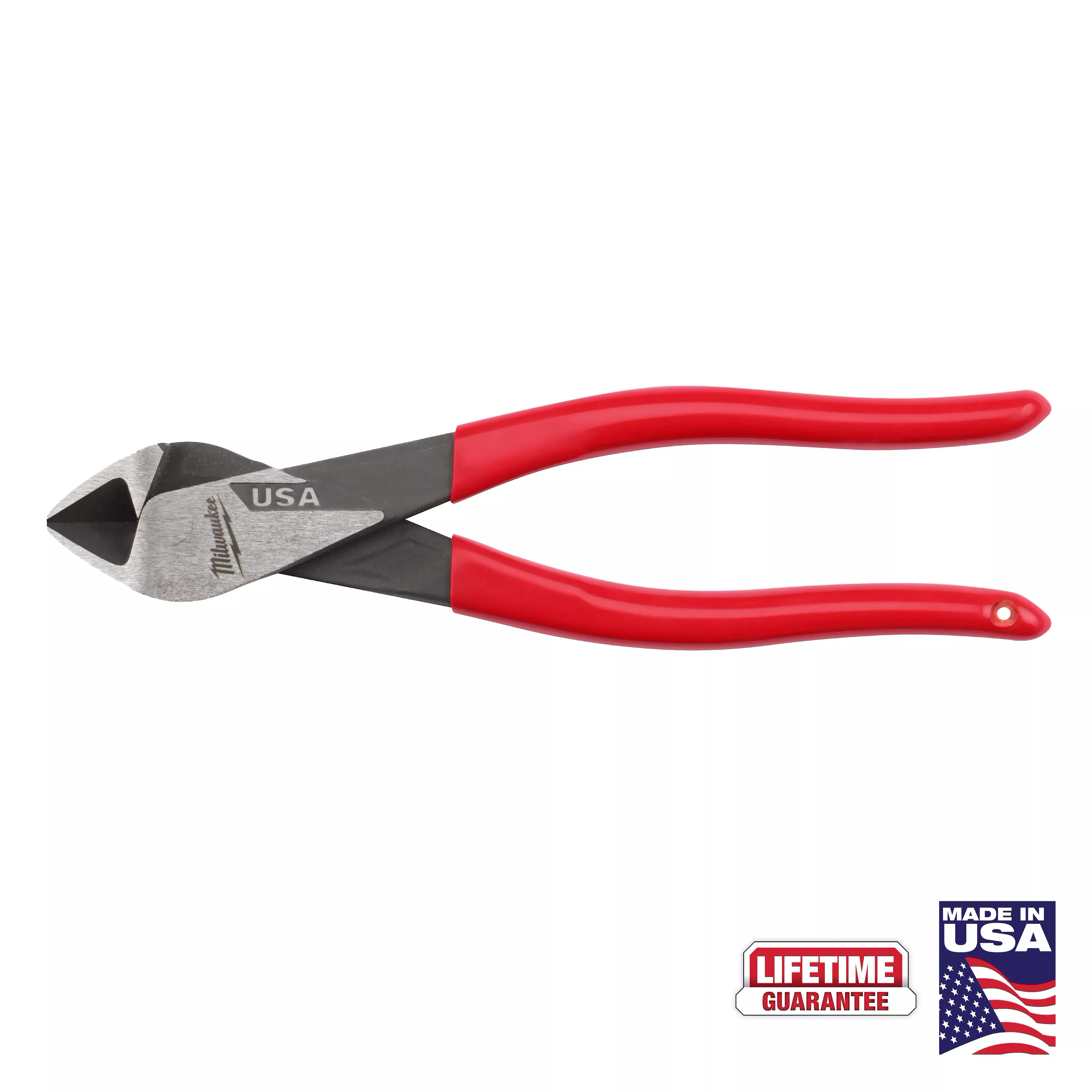 Milwaukee MT508A 8" Diagonal Dipped Grip Cutting Pliers (USA)