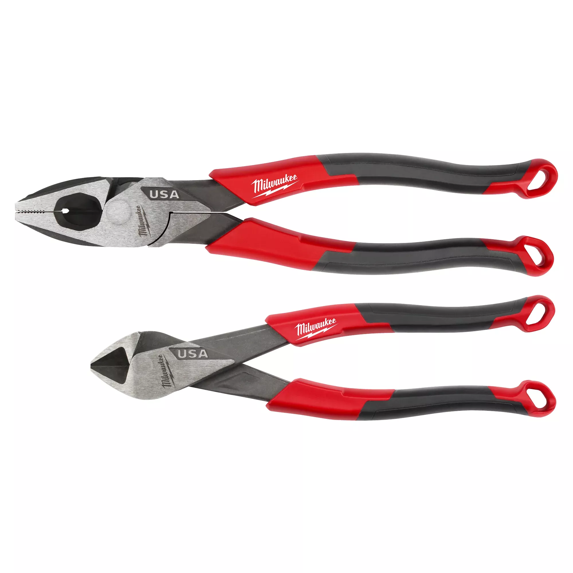 Milwaukee MT550-2 2 PC. Comfort Grip Cutting Pliers Set (USA)