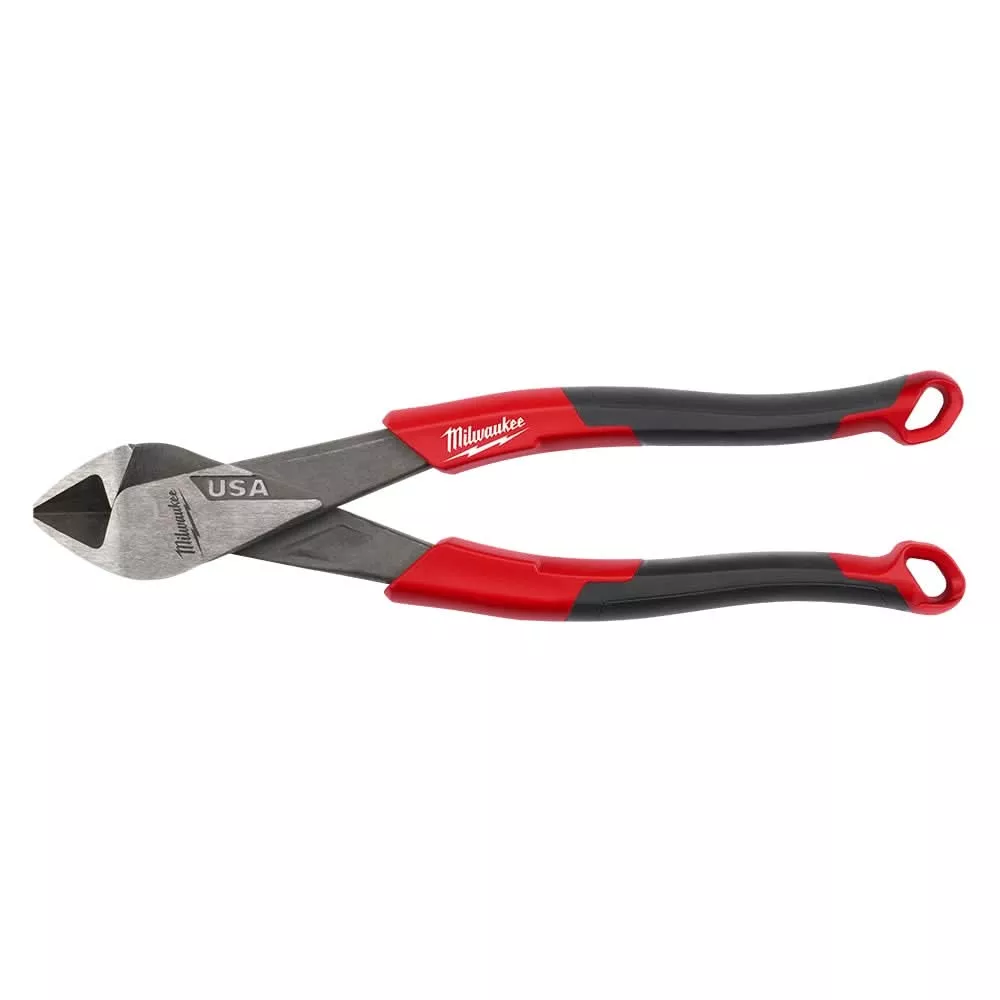 Milwaukee MT558 8" Diagonal Comfort Grip Cutting Pliers (Made in the USA)