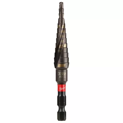 Milwaukee SHOCKWAVE Impact Duty 1/8" - 1/2" Step Bit 48-89-9241