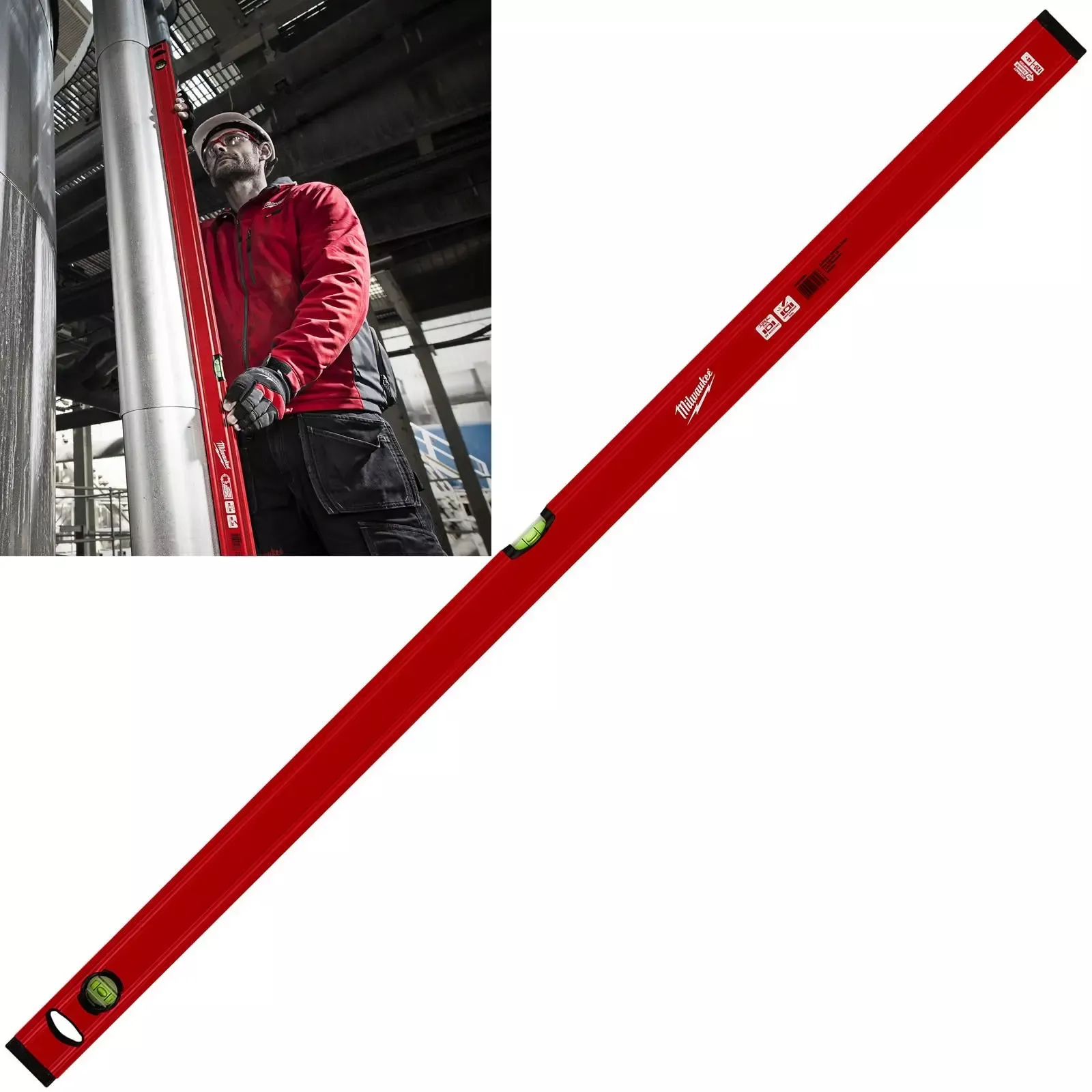 Milwaukee Slim Box Spirit Level 120cm