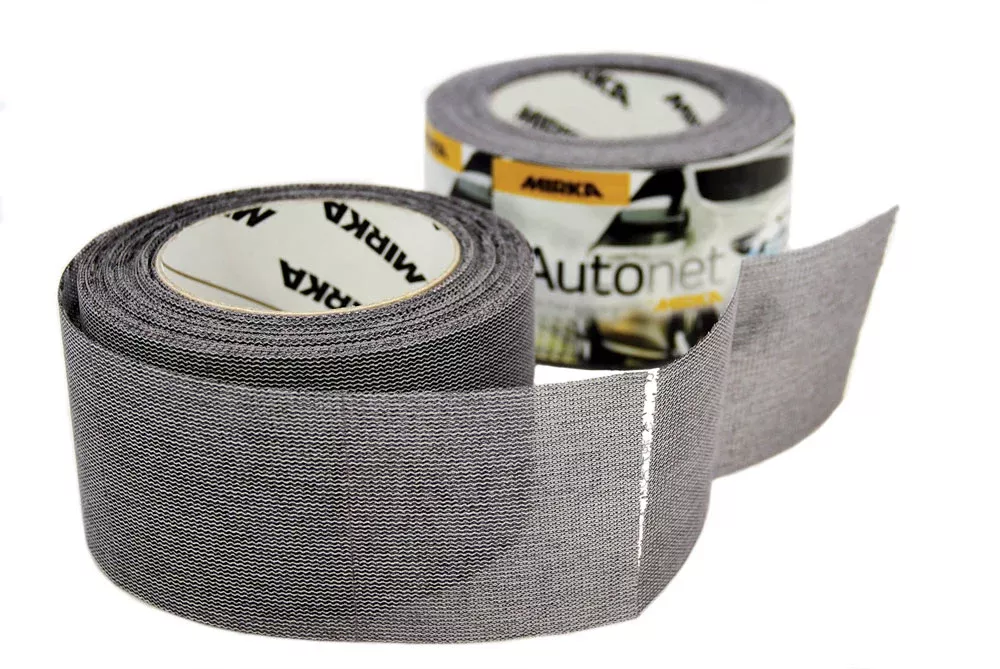 Mirka Autonet 2-3/4 in. x 33 ft. 240G Grip Perforated Mesh Roll AE-570-240