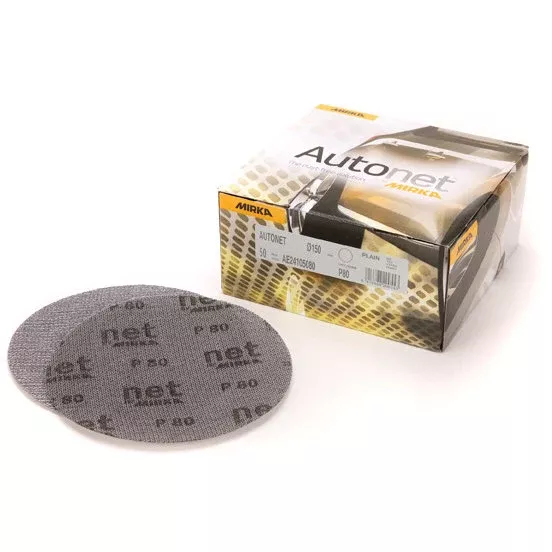 Mirka Autonet 3 in. 800G Grip Mesh Disc, Qty 50 AE-203-800