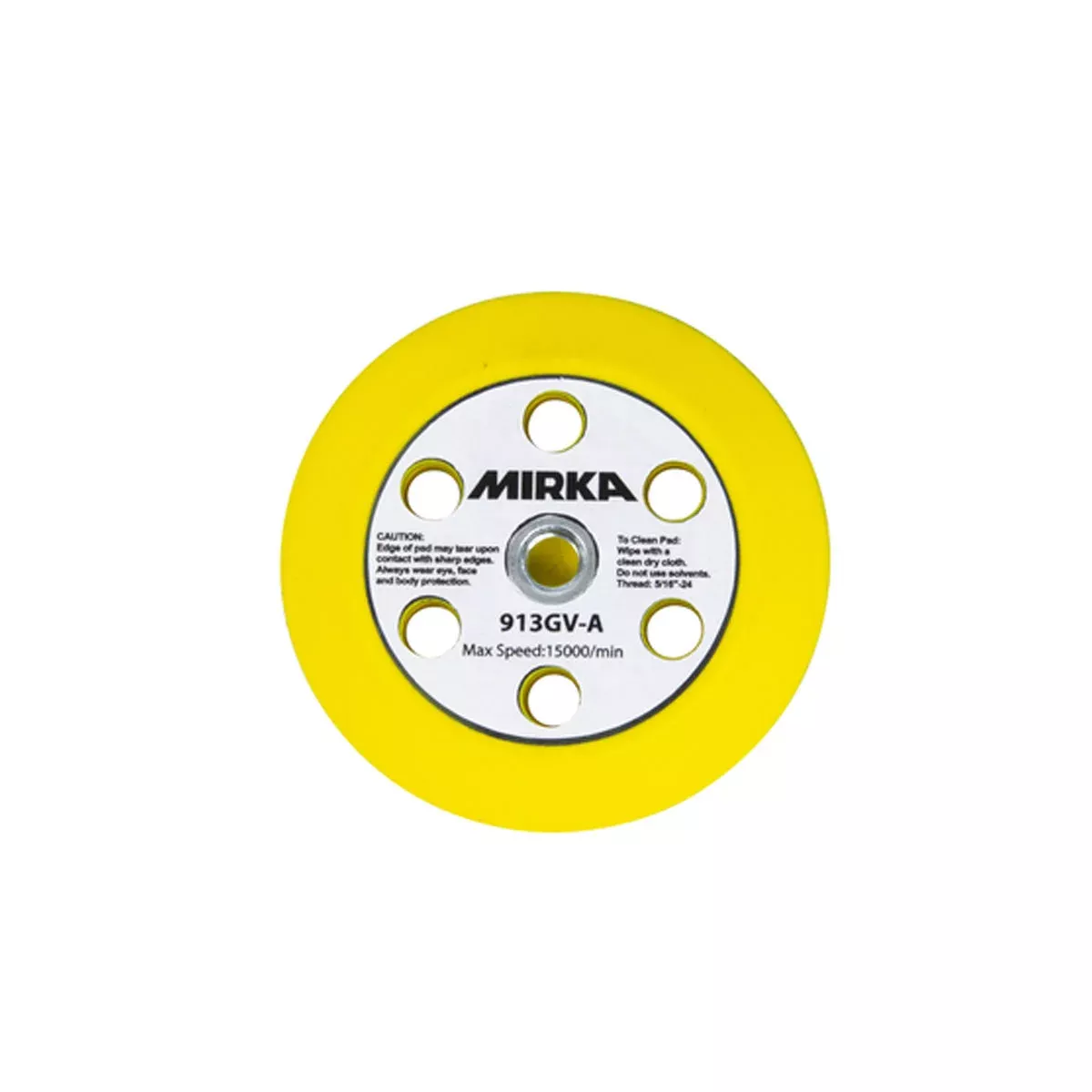 Mirka Backup Pad 3" Grip MH with Adapters, 1/Pkg 913GV-A