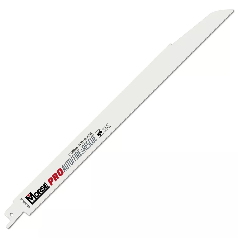 MK Morse 12" 14 TPI Bimetal Reciprocating Saw Blade, 25 Pack 406512