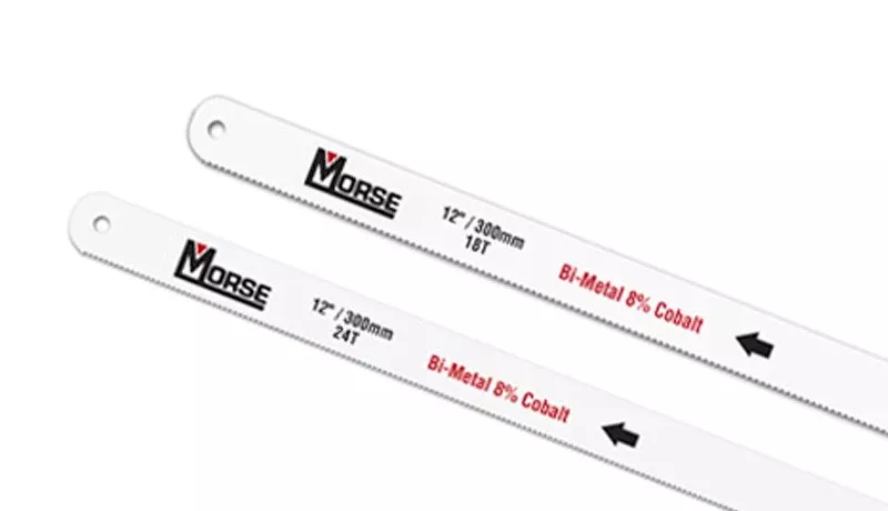 MK Morse 12" 32 TPI Bimetal Hacksaw Blade, 100 Bulk Pack 362320