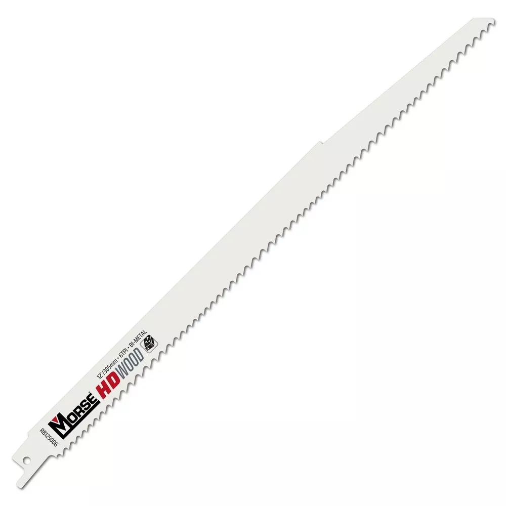 MK Morse 12" 6 TPI Bimetal Reciprocating Saw Blade, 50 Pack 402149