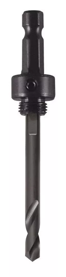 MK Morse 3/8" Hex Shank 1/2-20 Thread Hole Saw Arbor with Carbide Tip Pilot Drill 139809