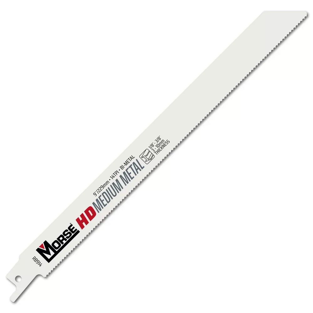 MK Morse 9" 14 TPI Bimetal Reciprocating Saw Blade, 100 Pack 406246